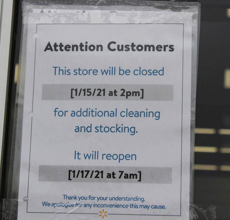 PARIS, TN: Paris Walmart closing for cleaning, to reopen Sunday